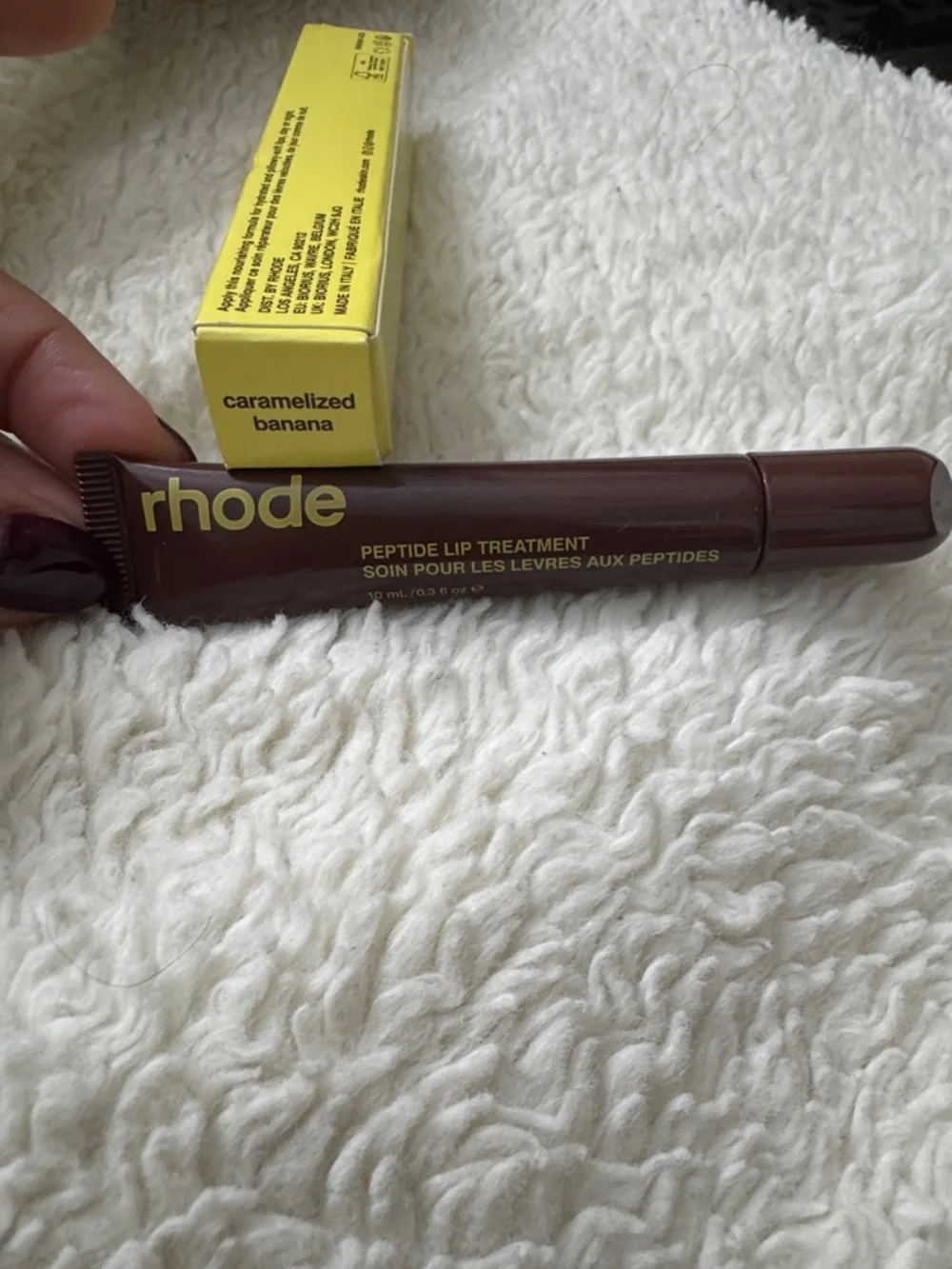 RHODE Peptide Lip Treatment - Caramelized Banana Limited Edition